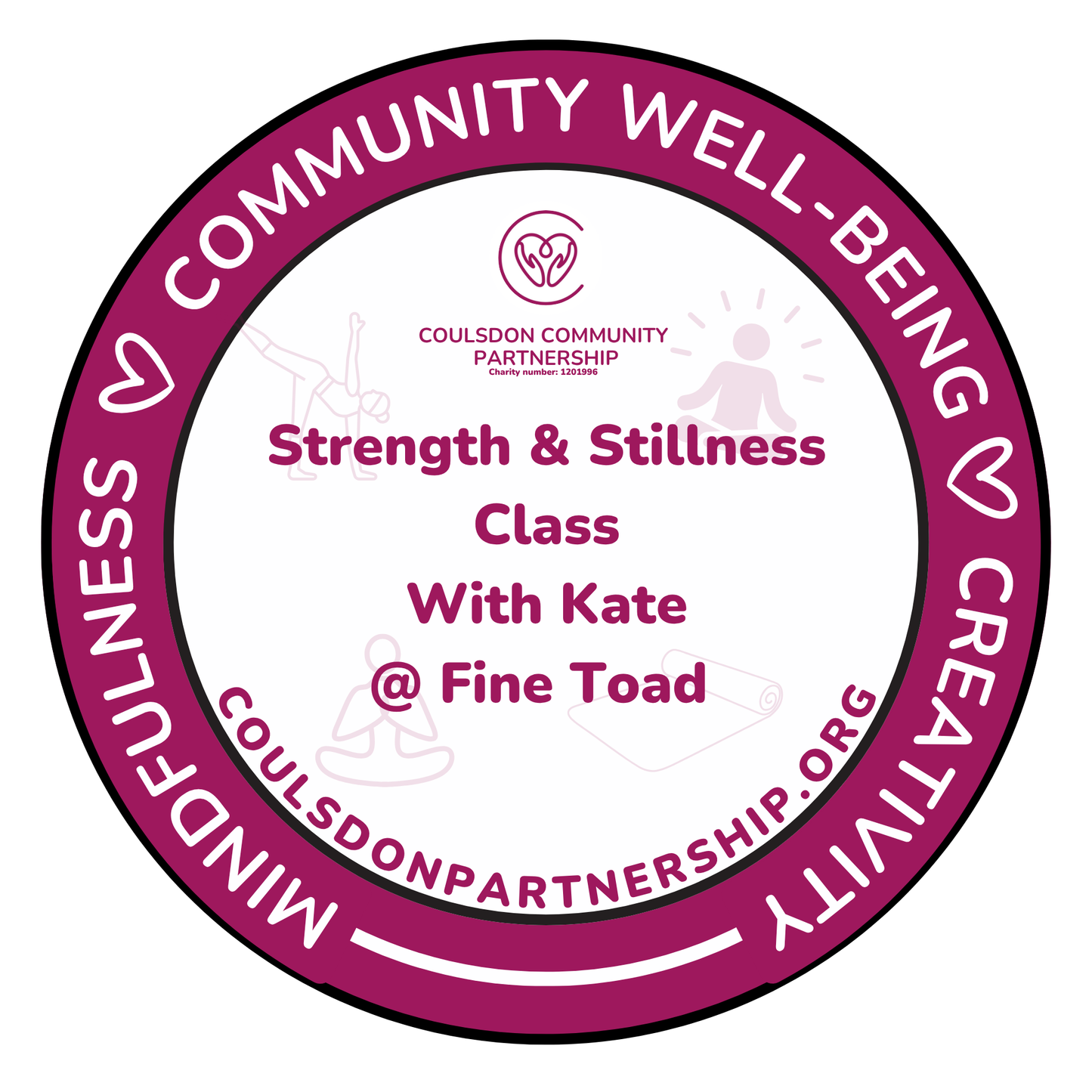 Strength & Stillness Funded Summer Course – Hosted by Kate