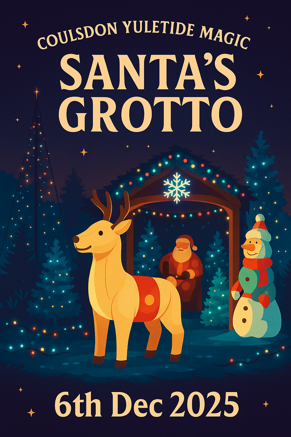 Santa's Grotto Ticket 2025